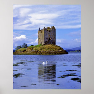 Scotland, Highland, Wester Ross, Loch Linnhe. A Poster