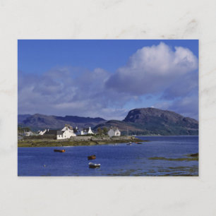 Scotland, Highland, Wester Ross, Plockton. Postcard