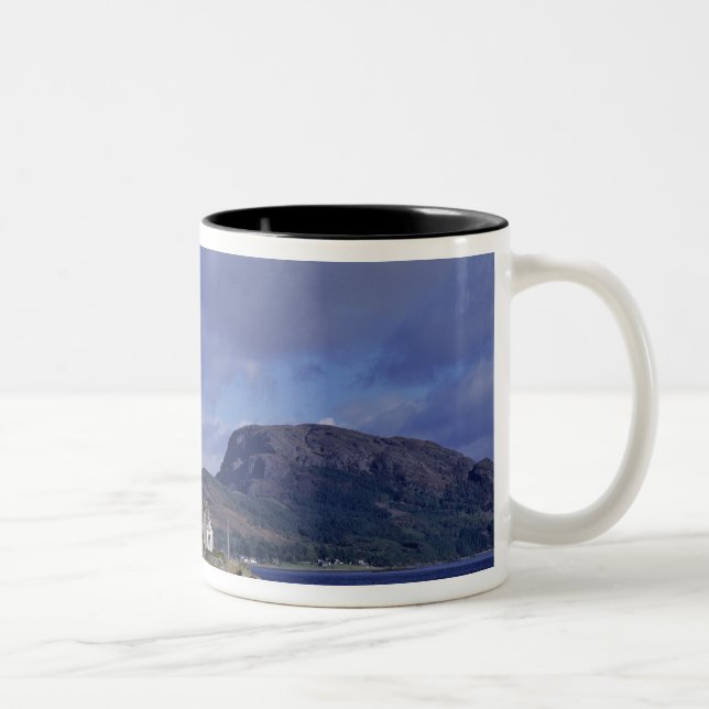 Scotland, Highland, Wester Ross, Plockton. Two-Tone Coffee Mug (Right)