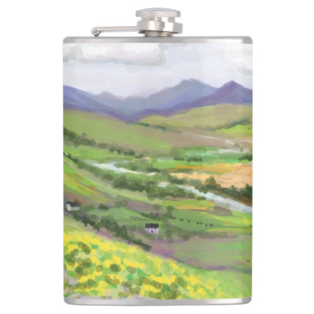 Scotland Hip Flask (Front)