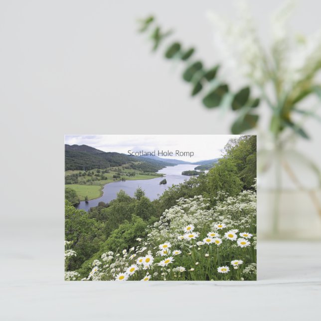 Scotland Hole Romp Postcard (Standing Front)