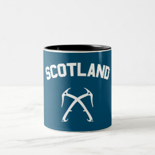 Scotland Ice Climbing Two-Tone Coffee Mug