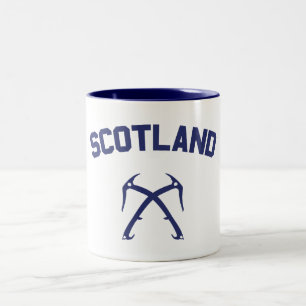 Scotland Ice Climbing Two-Tone Coffee Mug