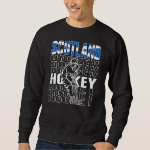 Scotland Ice Hockey Fans Scottish Hockey Team Sup Sweatshirt