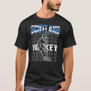 Scotland Ice Hockey Fans Scottish Hockey Team Sup T-Shirt