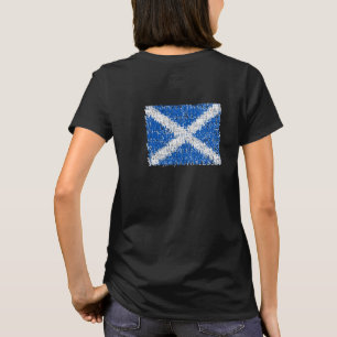 Scotland Independence: Scottish flag spells "Yes", T-Shirt