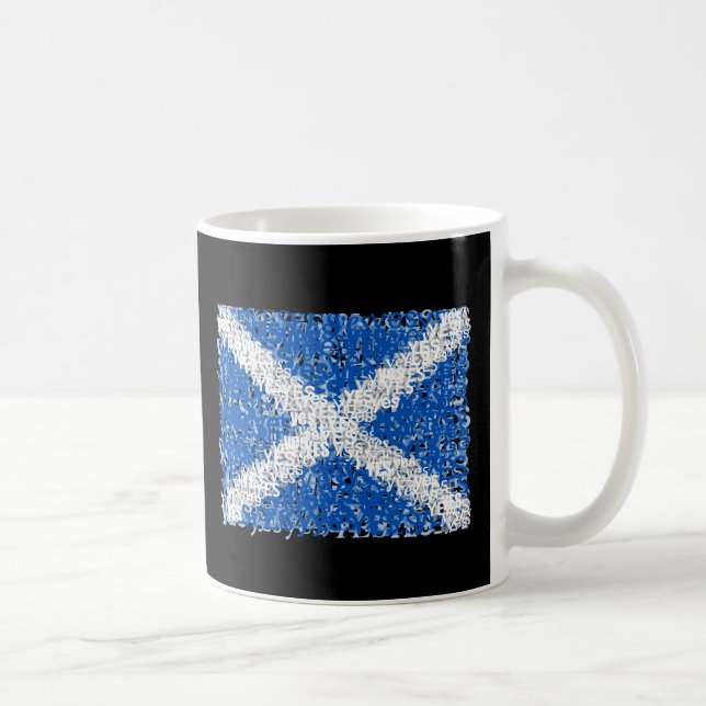 Scotland Independence: Scottish Yes flag, Coffee Mug (Right)