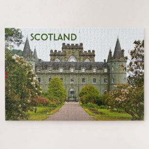 Scotland: Inveraray Castle Jigsaw Puzzle