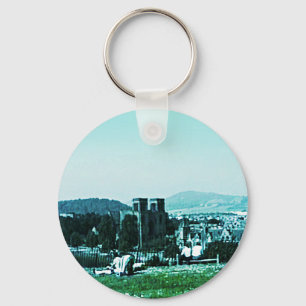 Scotland Inverness Castle Art snap-38784 jGibney Key Ring