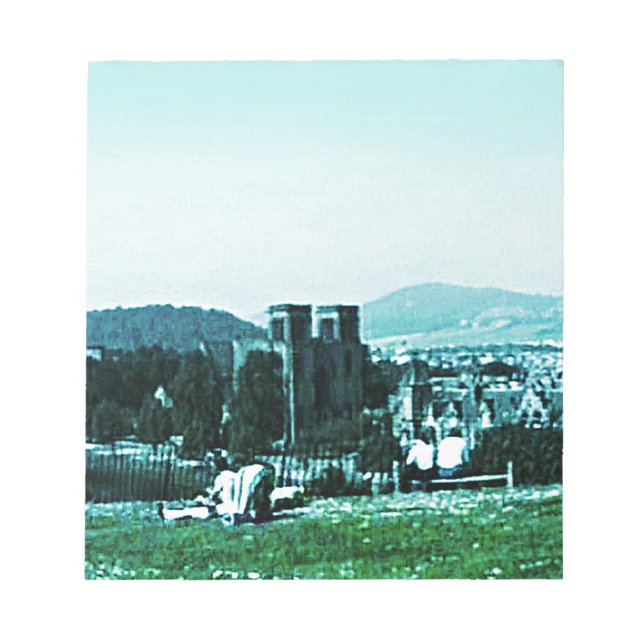 Scotland Inverness Castle Art snap-38784  jGibney Notepad (Front)