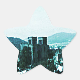 Scotland Inverness Castle Art snap-38784  jGibney Star Sticker