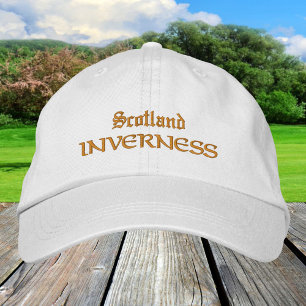 Scotland & INVERNESS fashion / Scottish Patriots Embroidered Hat