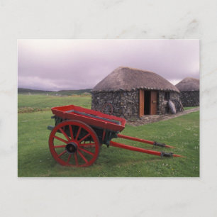 Scotland, Isle of Skye, Kilmuir. Rural landscape Postcard