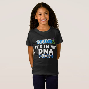 Scotland It's In My DNA Scottish Heritage Gift T-Shirt