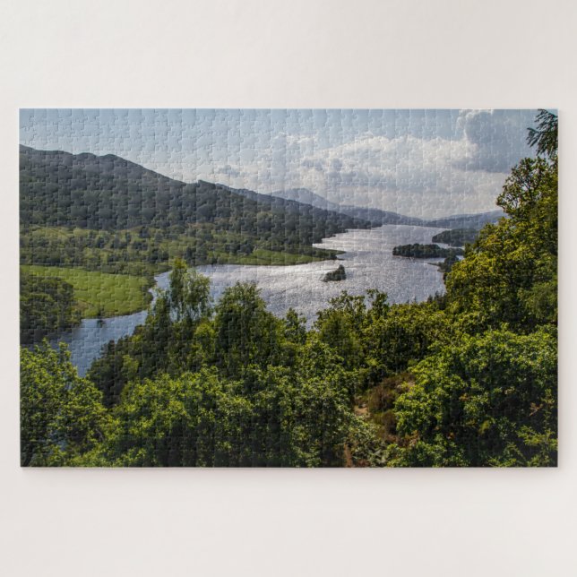 Scotland Jigsaw Puzzle – Landscape Loch Tummel (Horizontal)