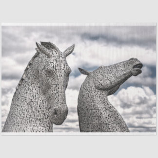 scotland kelpies tissue paper