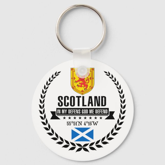 Scotland Key Ring (Front)