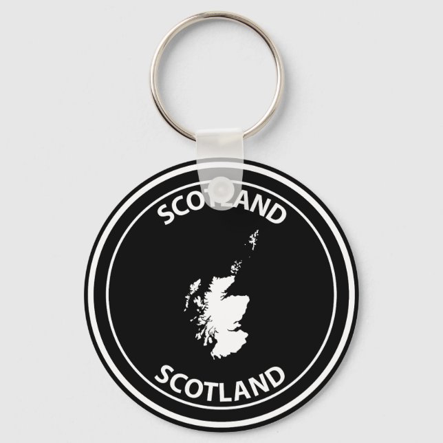 Scotland Key Ring (Front)