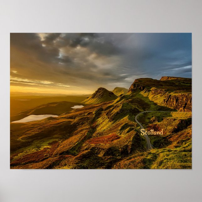 Scotland landscape poster (Front)