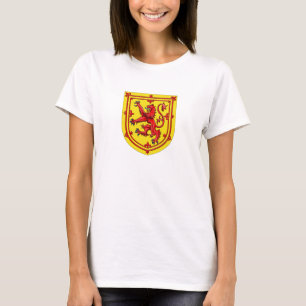 Scotland Lion Rampant Coat Of Arms T-Shirt