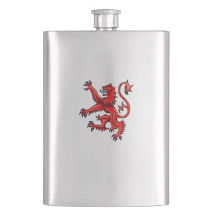 Scotland Lion Rampant Hip Flask