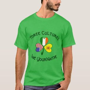 Scotland Lion Rampant Ireland USA Shamrock Men's T-Shirt