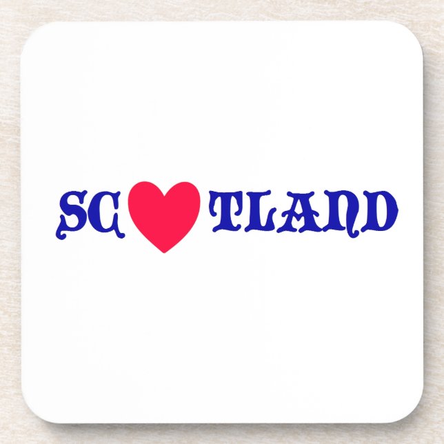 Scotland love coaster (Front)