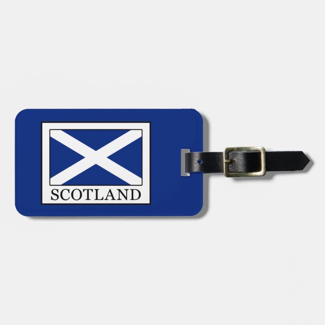 Scotland Luggage Tag (Front Horizontal)