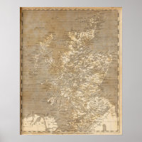Scotland Map by Arrowsmith