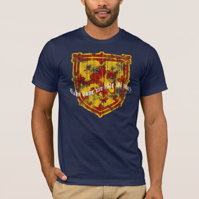 Scotland Men's Dark Shirt (Front)