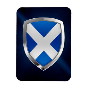 Scotland Metallic Emblem Magnet