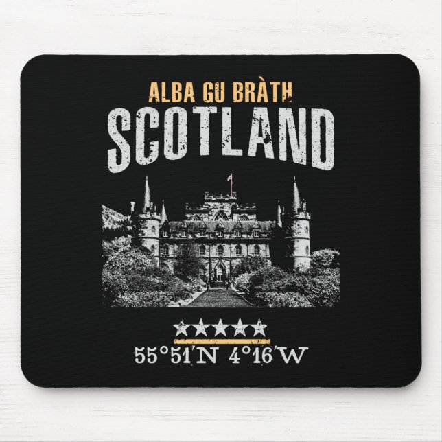 Scotland Mouse Mat (Front)