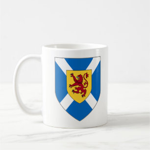 Scotland Mug - Cross & Lion Shield