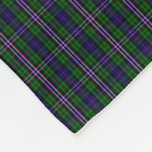 Scotland National Tartan Fleece Blanket (Corner)