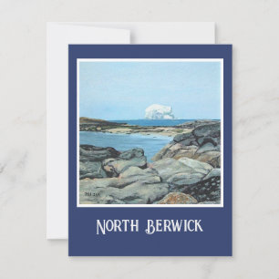 Scotland North Berwick fine art by Pola.B.Alex Holiday Card