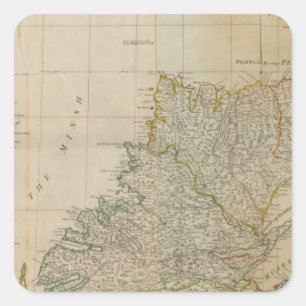 Scotland north square sticker