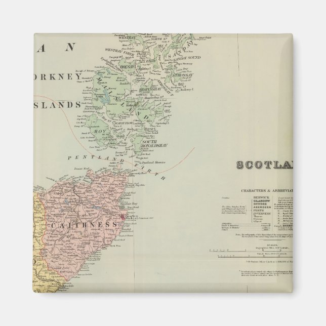 Scotland Northeast Magnet (Front)