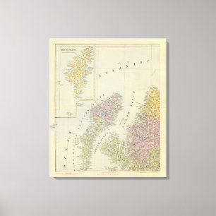 Scotland Northwest Canvas Print