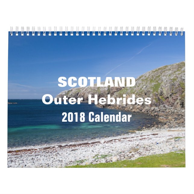 Scotland Outer Hebrides Calendar (Cover)