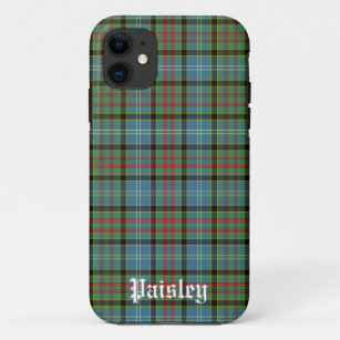 Scotland Paisley District Tartan Personalised Case-Mate iPhone Case