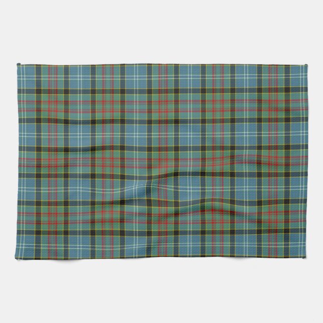 Scotland Paisley District Tartan Tea Towel (Horizontal)