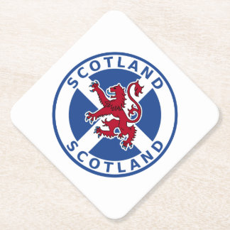 Scotland Paper Coaster