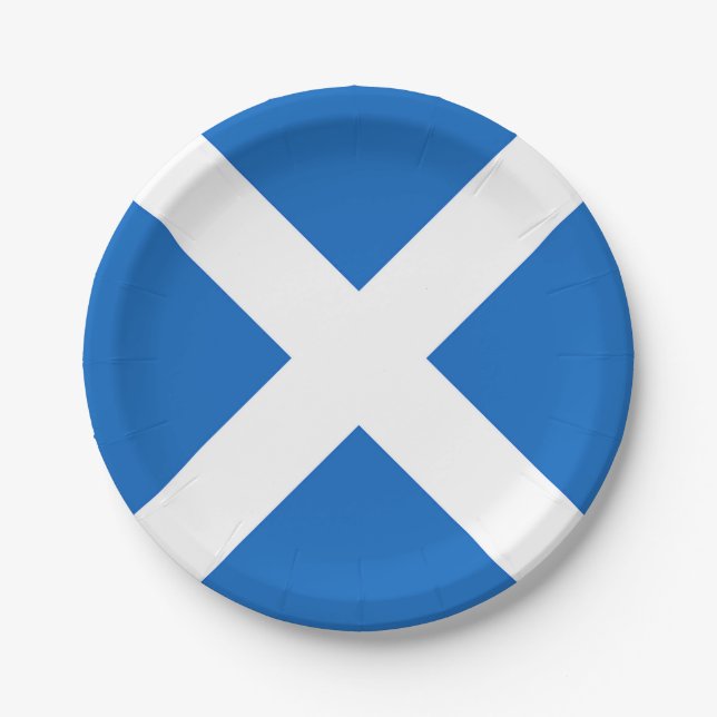 Scotland Paper Plate (Front)