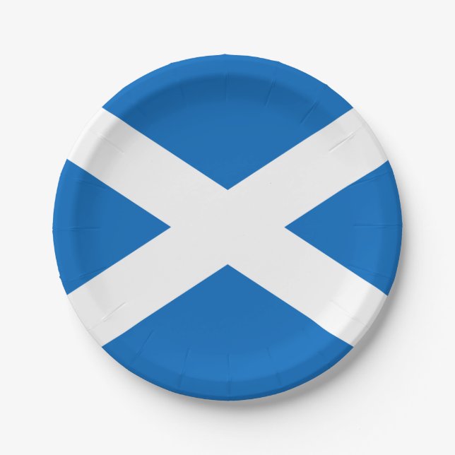 Scotland Paper Plate (Front)