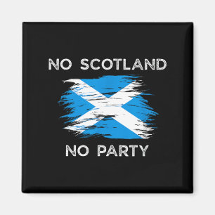 Scotland Party Scottish Flag Mens Womens Kids Magnet