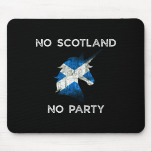 Scotland Party Scottish Flag Mens Womens Kids Mouse Mat