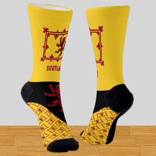 Scotland, patriotic, Rampant, Scottish flag Socks