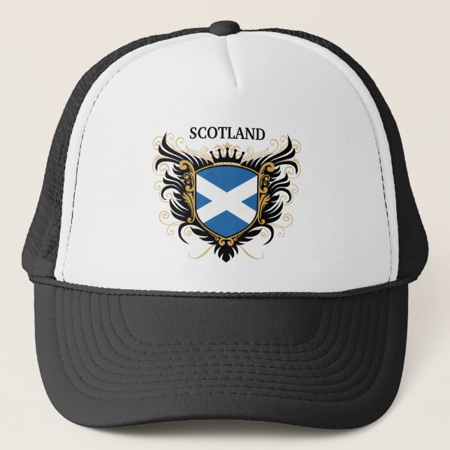 Scotland [personalise] trucker hat (Front)