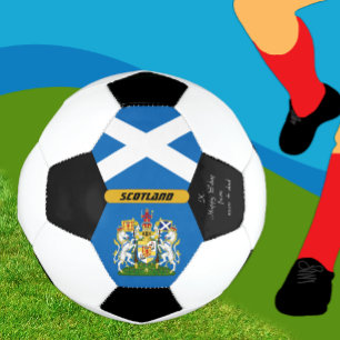 Scotland Personalised, Flag, Photo Soccer Ball