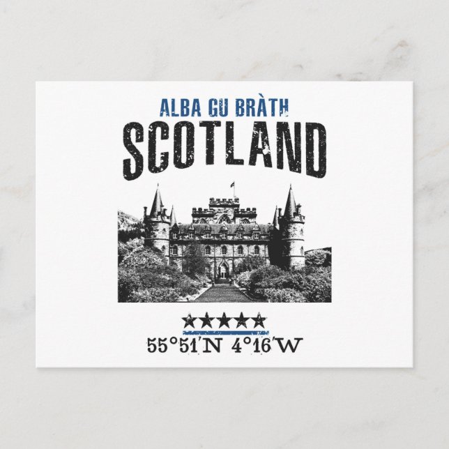 Scotland Postcard (Front)